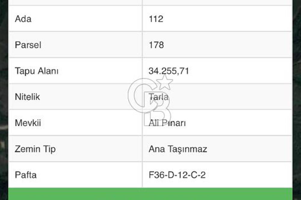 Samsun Kavak Çalbaşı Mevkii’nde Yatırımlık 34.255 m² Tarla!