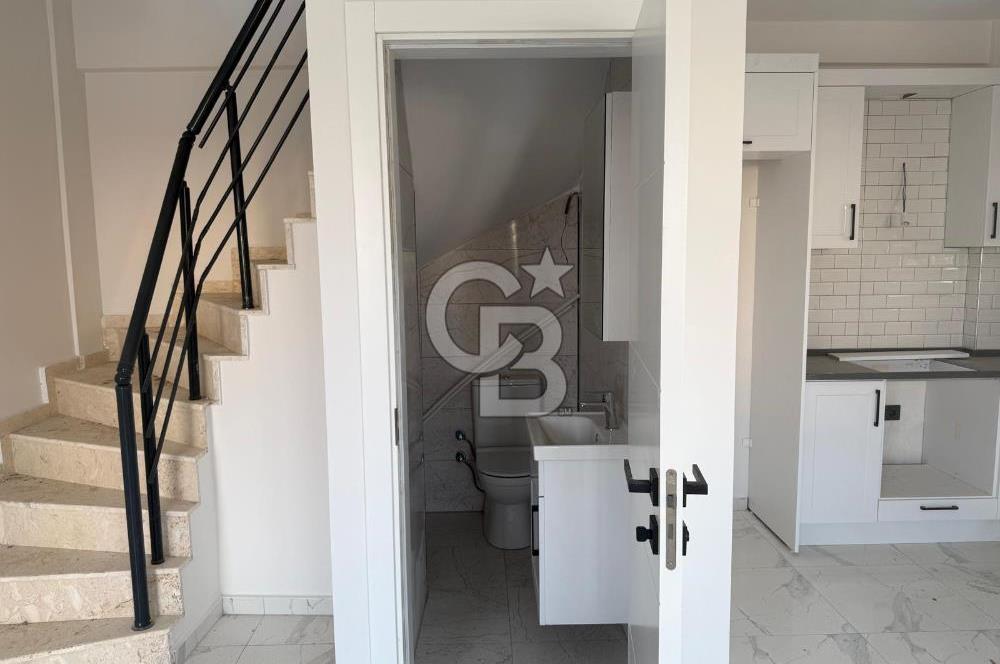 Foça Bağarası Kazım Dirik Mahallesinde Kiralık 2+1 Dubleks 
