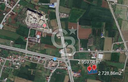 SAMSUN TEKKEKÖY MERKEZ'DE TİCARET İMARLI 2959 m² ARSA – KAT KARŞILIĞI VERİLECEKTİR!
