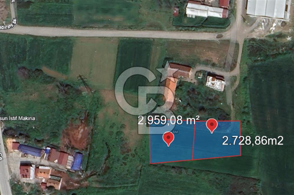 SAMSUN TEKKEKÖY MERKEZ'DE TİCARET İMARLI 2959 m² ARSA – KAT KARŞILIĞI VERİLECEKTİR!