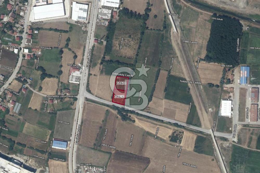 TEKKEKÖY MERKEZ’DE TİCARETİN KALBİNDE – 2.126 m² T2 TİCARET ARSASI – KAT KARŞILIĞI VERİLECEK!