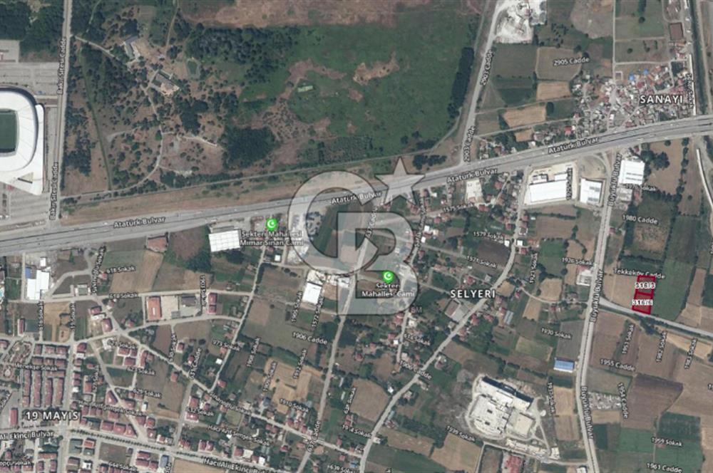 TEKKEKÖY MERKEZ’DE TİCARETİN KALBİNDE – 2.126 m² T2 TİCARET ARSASI – KAT KARŞILIĞI VERİLECEK!