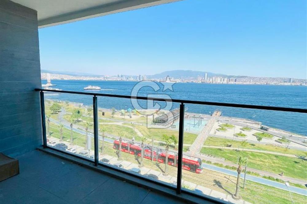 KARŞIYAKA YALI FULL DENİZ MANZARALI SIFIR 3+1 KİRALIK DAİRE