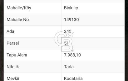 ÇATALCA BİNKILIÇ'TA ORMAN CEPHELİ ACİL SATILIK TEK TAPU ARSA