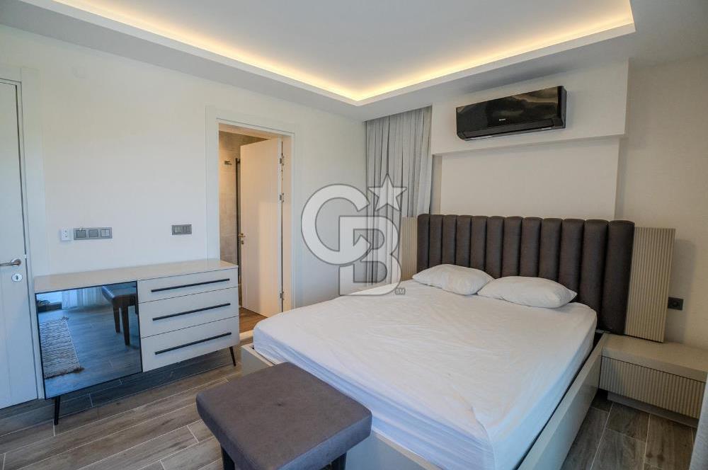 URLA ÇEŞMEALTI 5+1 HAVUZLU MÜSTAKİL DENİZ MANZARALI SATILIK VİLLA