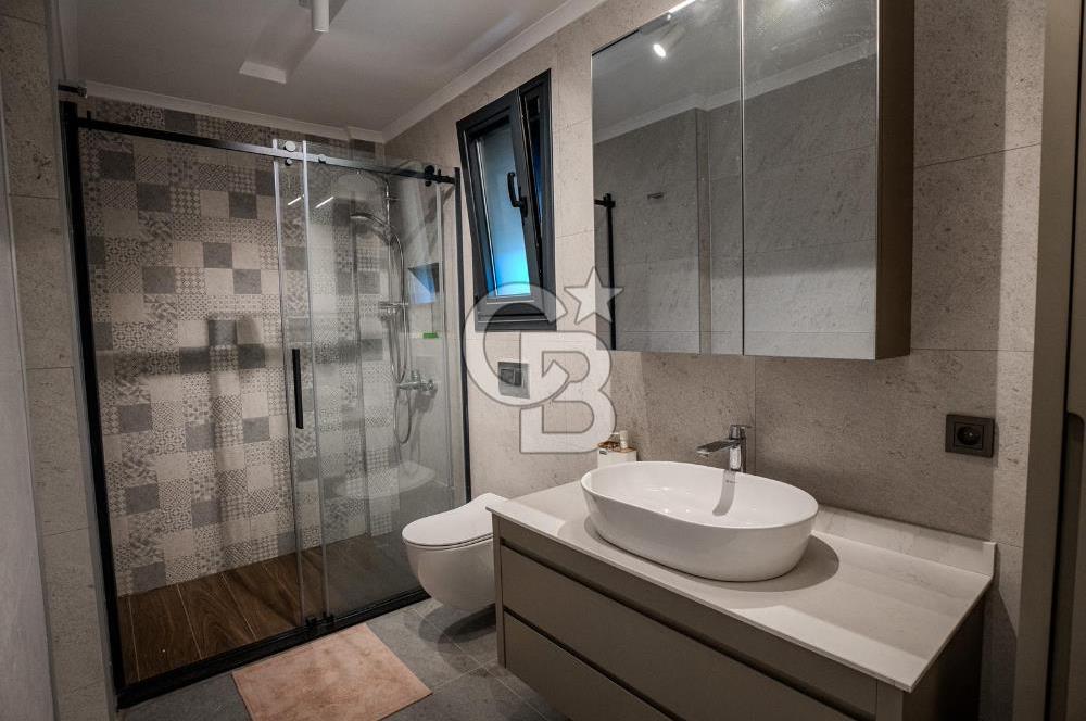 URLA ÇEŞMEALTI 5+1 HAVUZLU MÜSTAKİL DENİZ MANZARALI SATILIK VİLLA