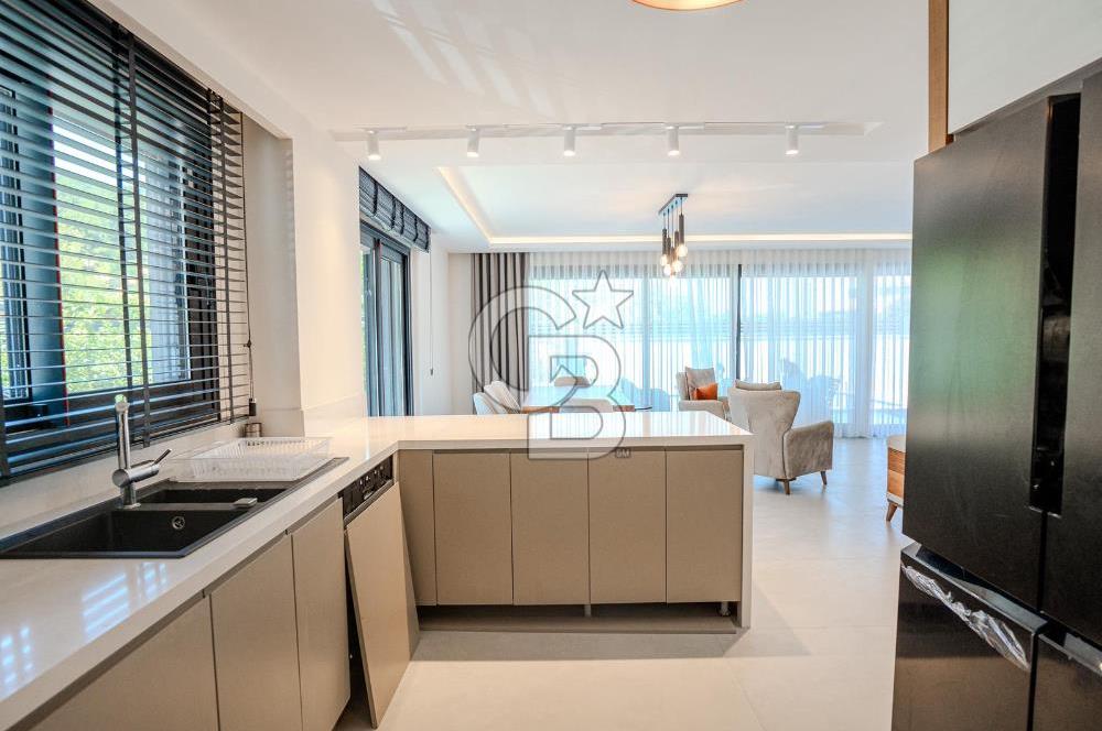 URLA ÇEŞMEALTI 5+1 HAVUZLU MÜSTAKİL DENİZ MANZARALI SATILIK VİLLA
