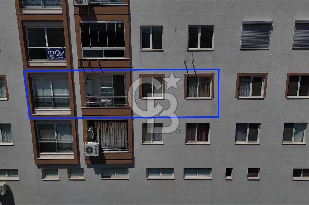 KARABAĞLAR ESENTEPE'DE DENİZ MANZARALI 2+1 SATILIK DAİRE