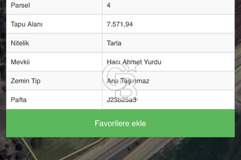 Kütahya merkezde duble otobana cephe şahane arazi