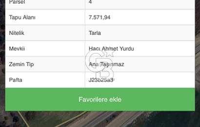 Kütahya merkezde duble otobana cephe şahane arazi