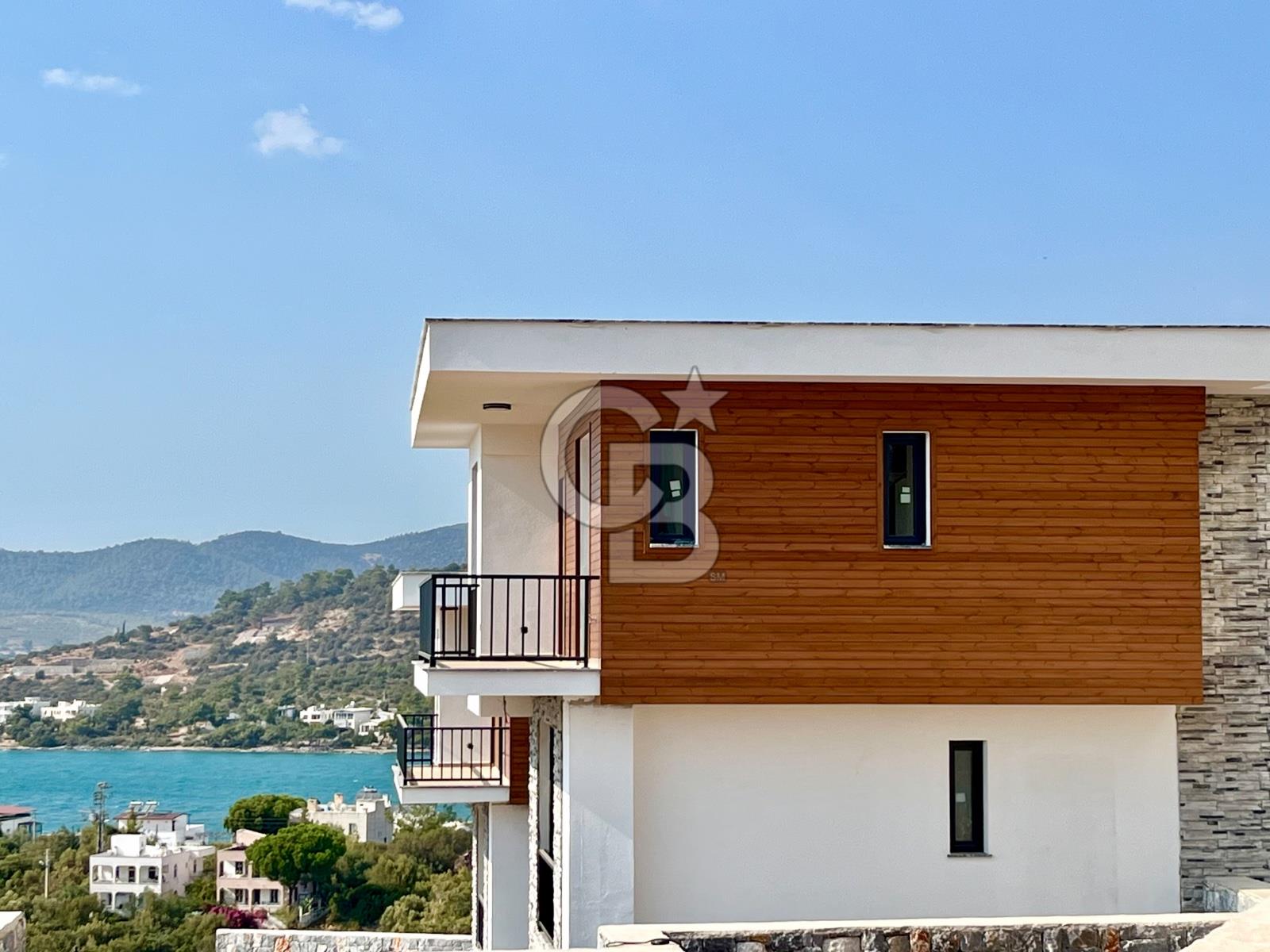 Kıyıkışlacık Zeytinlikuyu Inshore Iassos sit.deniz man.4+1 villa