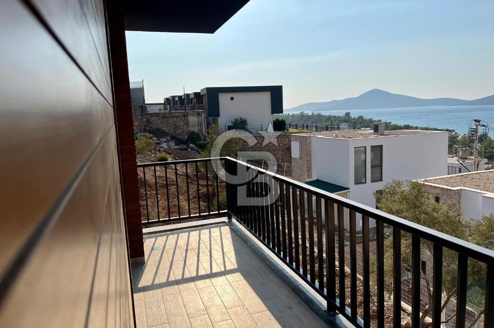 Kıyıkışlacık Zeytinlikuyu'da deniz manz.4+1 müstakil villa