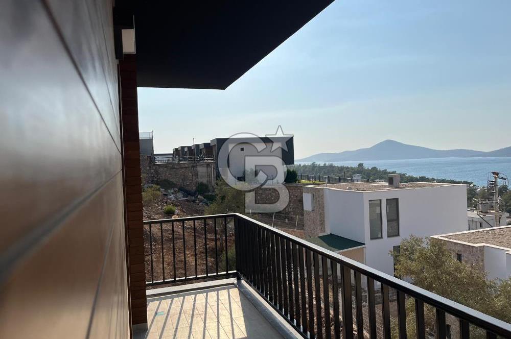 Kıyıkışlacık Zeytinlikuyu'da deniz manz.4+1 müstakil villa