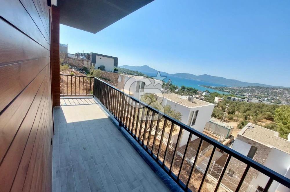 Kıyıkışlacık Zeytinlikuyu'da deniz manz.4+1 müstakil villa