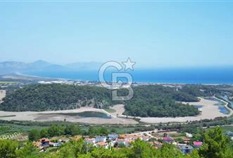 Muğla Ortaca Sarıgerme'de deniz manzaralı Dublex Villa