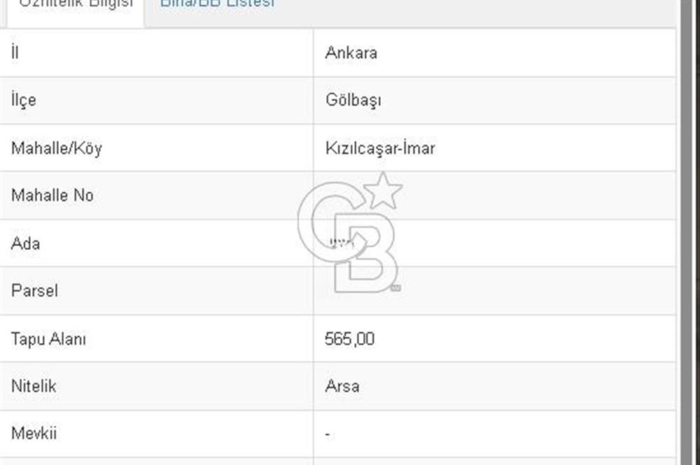 Yatırımcılar Dikkat! Gölbaşı Kızılcaşarda İmarlı Arsa