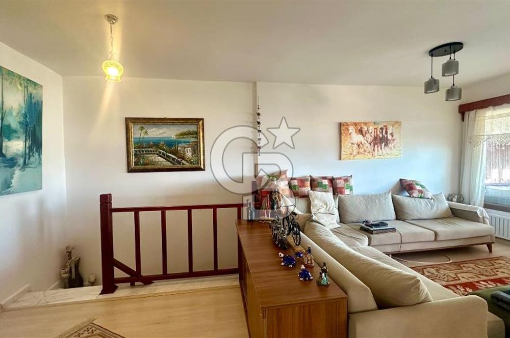 Bodrum Asarlık Mevkii Satılık Kesintisiz Deniz Manzaralı Dubleks