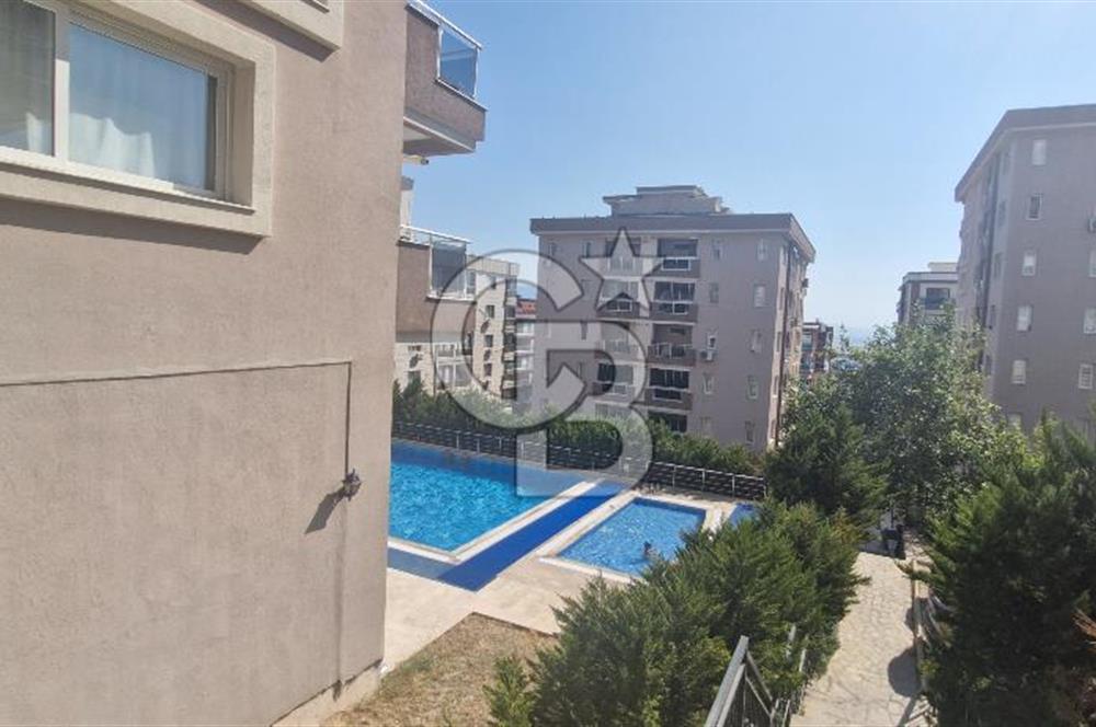 ÇİĞLİ ESENTEPE HAVUZ VE PANAROMIK DENİZ MANZARALI KİRALIK 3+1 DAİRE 