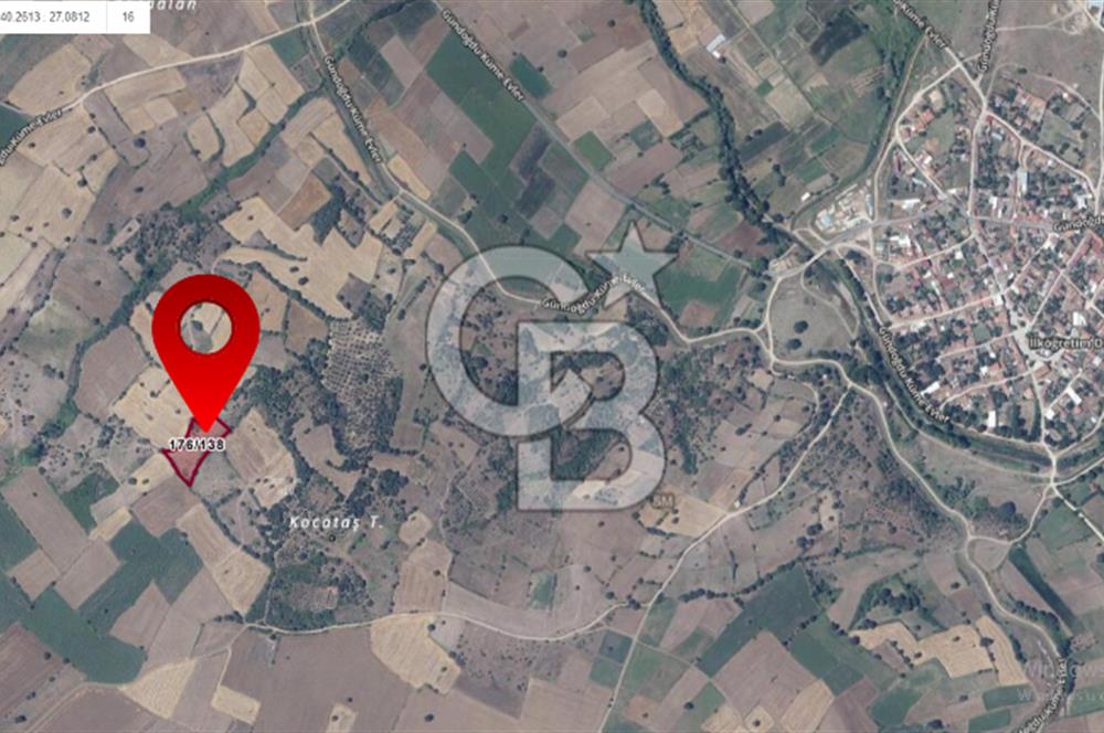ÇANAKKALE BİGA KARANTI KÖYÜNDE SATILIK ARAZİ 
