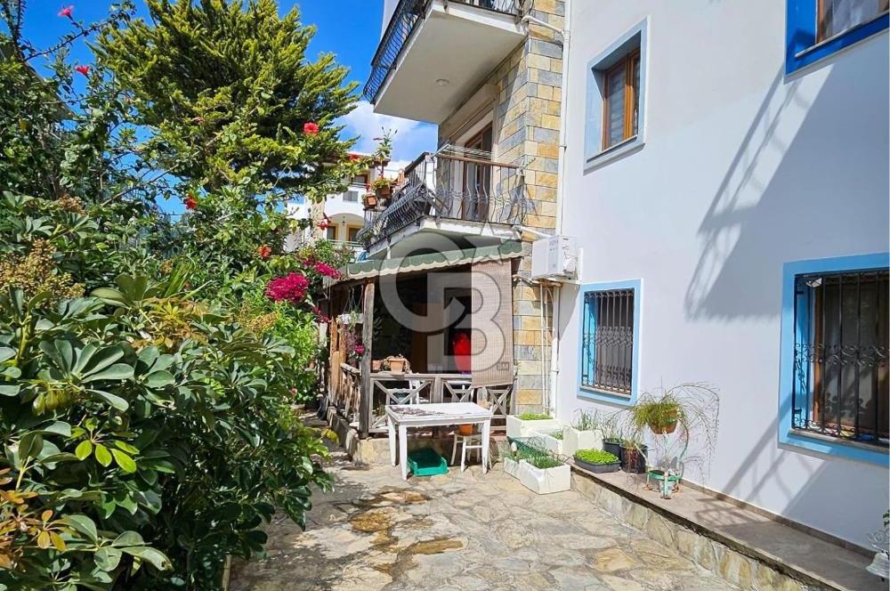 Bodrum Bitez de Satılık Bahçe Katı Daire