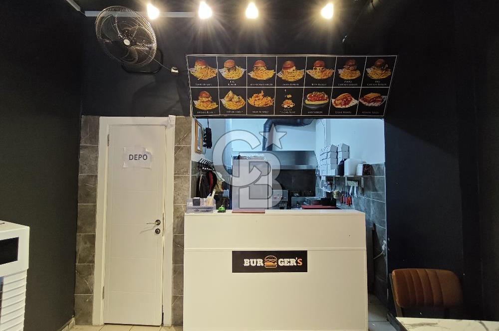 TORBALI İŞLEK CADDEDE YÜKSEK CİROLU BURGER DÜKKANI
