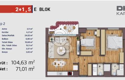 CB MAYA'DAN DKY KARTAL PROJESİ'NDE 2+1 DENİZ MANZARALI DAİRE