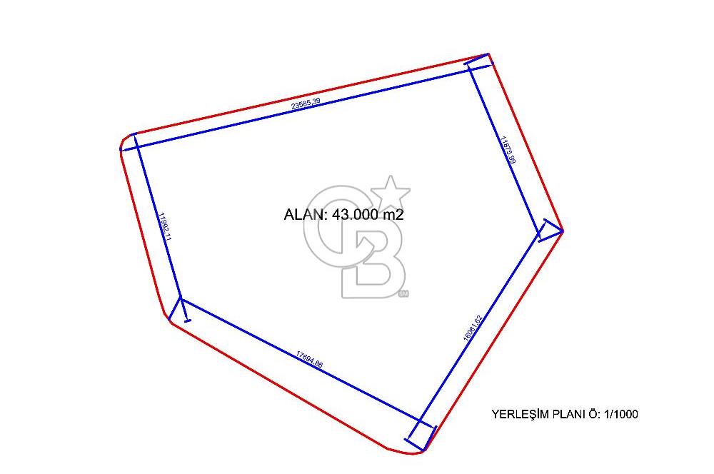 ANTALYA KEPEZ SERİK CADDESİNDE SATILIK TİCARİ ARSA - 43.190 m2