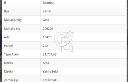 CB MAYA'DAN DKY KARTAL PROJESİ'NDE 2+1 DENİZ MANZARALI DAİRE