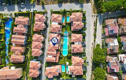 Aydın Kuşadası Storia Akdeniz Evleri Ortak havuzlu ikiz villa