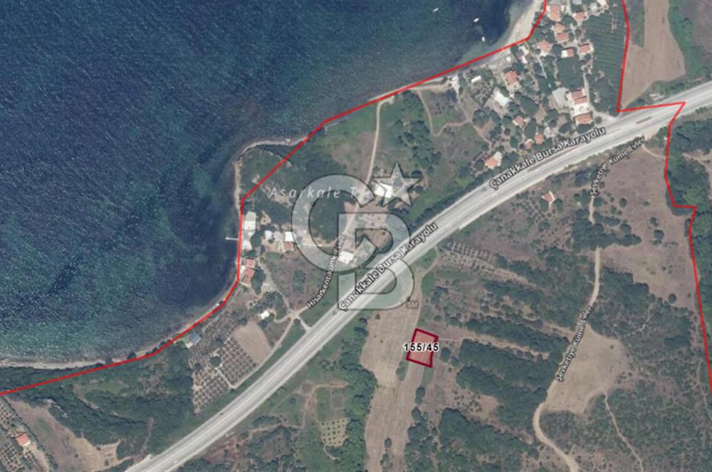 ÇANAKKALE ŞEVKETİYEDE SATILIK TARLA