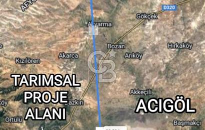 Afyon Evciler Altınova Köyünde Müstakil Tapulu 34.000 m2 Tarla