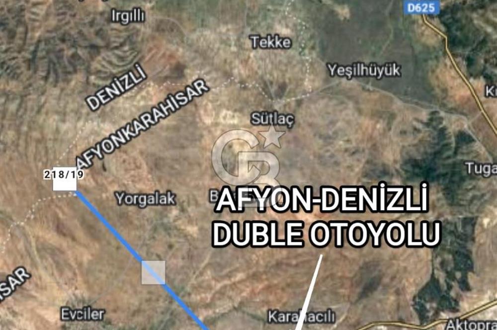 Afyon Evciler Altınova Köyünde Müstakil Tapulu 34.000 m2 Tarla