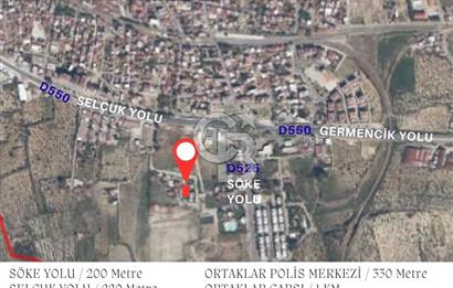 Fırsat Aydın Germencik Ortaklar Mahallesinde Satılık İmarlı Arsa