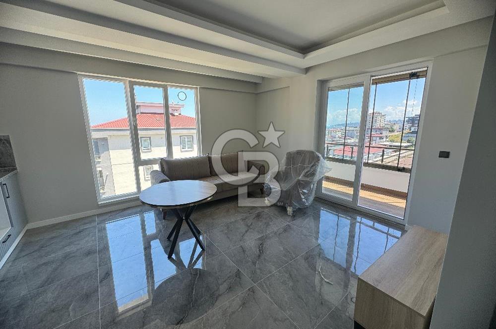 CB PARK'TAN DENİZ MANZARALI FULL EŞYALI SIFIR 1+1 LÜKS DAİRE