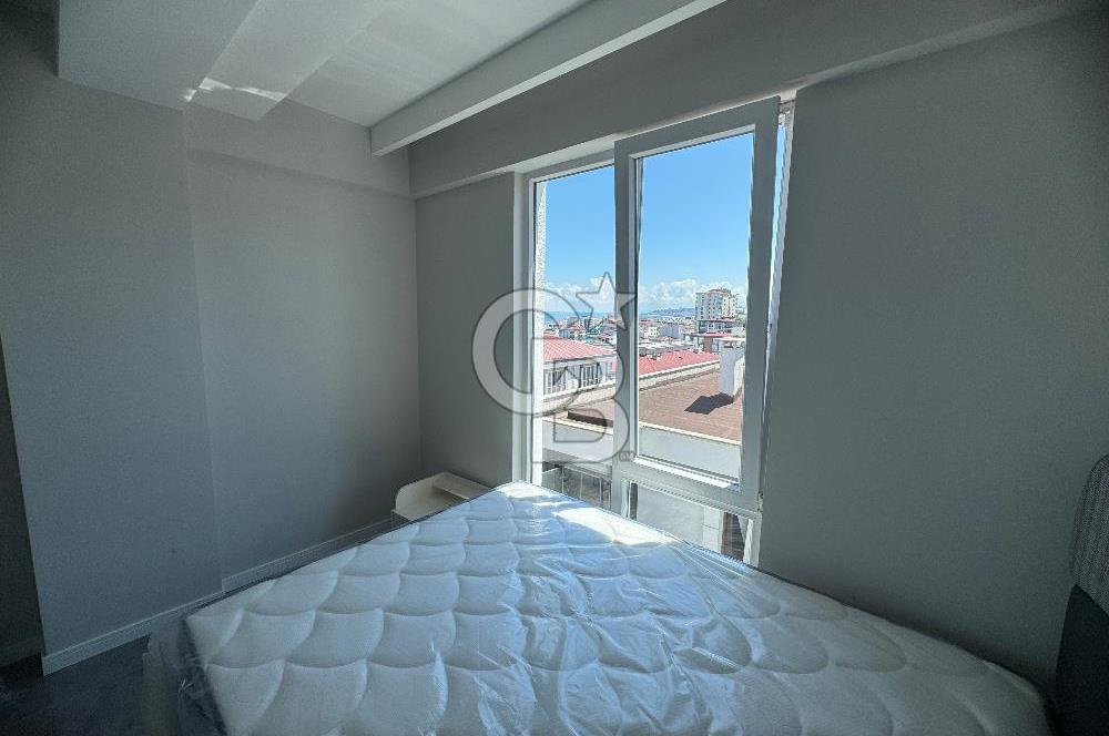 CB PARK'TAN DENİZ MANZARALI FULL EŞYALI SIFIR 1+1 LÜKS DAİRE