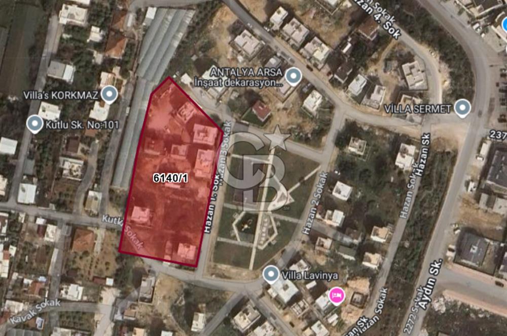 Ermenek'te Prestijli Konumda İmarlı 180m² Triplex Villa Arsası