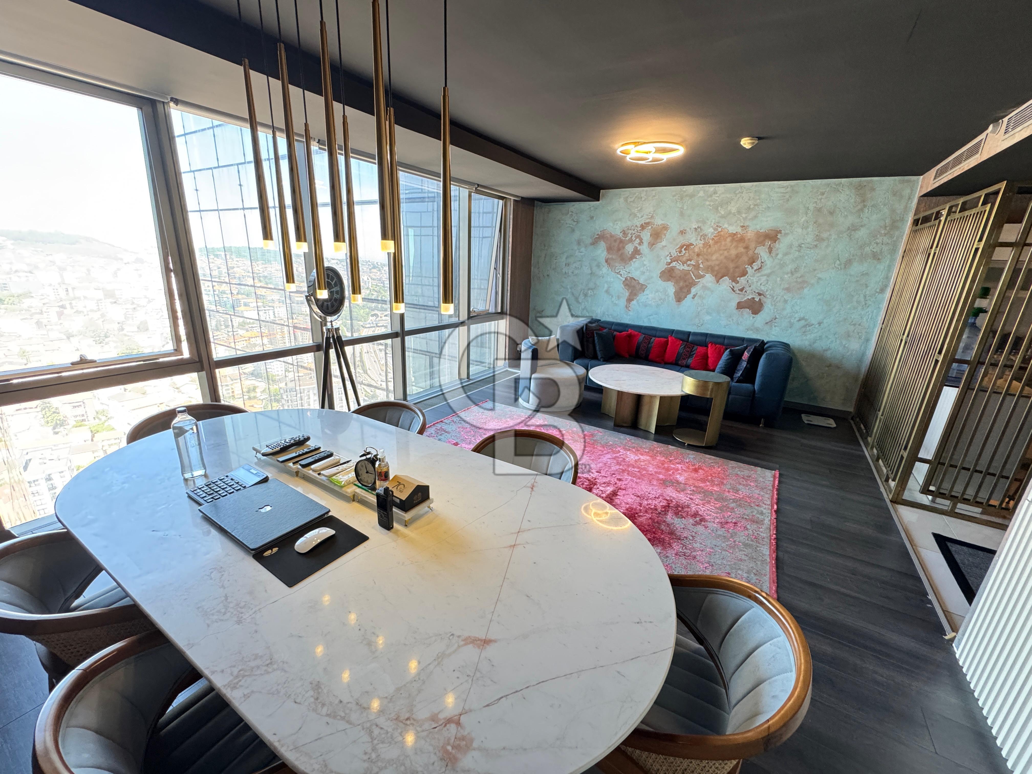 SURYAPI EXEN 1+1 ÖZEL MİMARİ EŞYALI LUX TASARIM OFİS&DAİRE