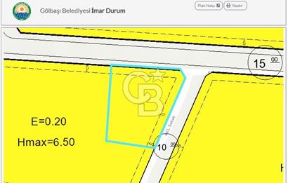 GÖLBAŞI KARŞIYAKA MOGAN GÖLÜNÜ GÖREN ÖN KÖŞE 2 VİLLALIK 1.683 M2