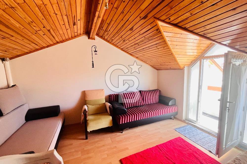 Dikili Çandarlıda Sahile 50 Metre Dubleks Teraslı 2+1 Daire