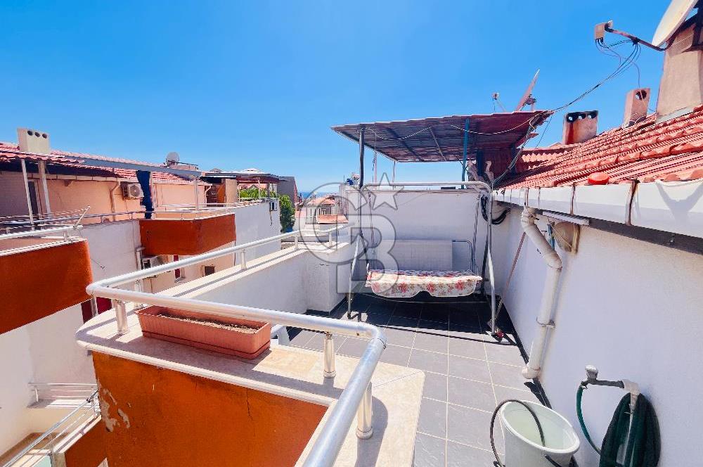 Dikili Çandarlıda Sahile 50 Metre Dubleks Teraslı 2+1 Daire