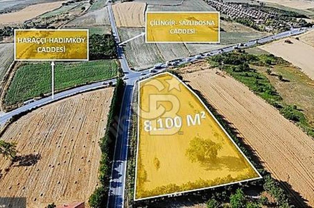 HARAÇÇI-HADIMKÖY CADDESİNDE KÖŞE KONUMDA KAÇMAZ YATIRIM FIRSATI