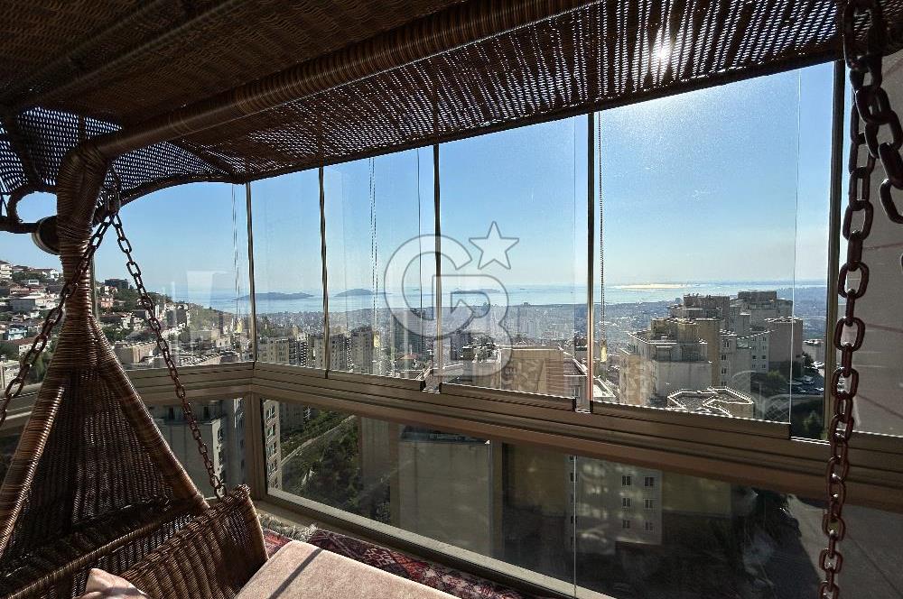 Nish Adalar’da Deniz ve Adalar Manzaralı 3+1 Kiralık Lüks Daire