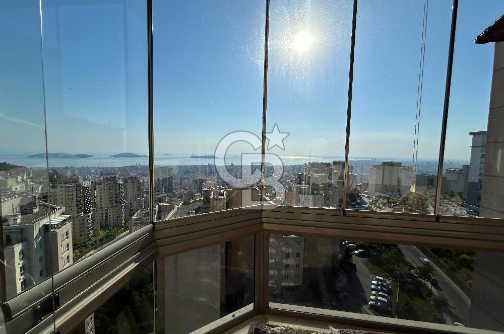 Nish Adalar’da Deniz ve Adalar Manzaralı 3+1 Kiralık Lüks Daire