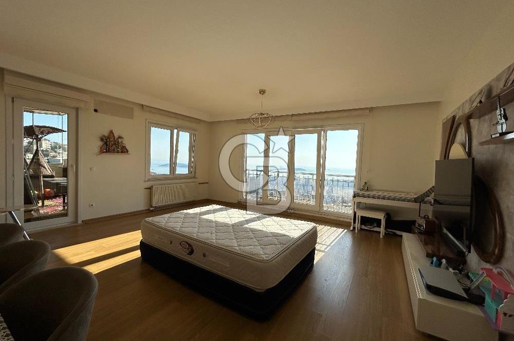 Nish Adalar’da Deniz ve Adalar Manzaralı 3+1 Kiralık Lüks Daire