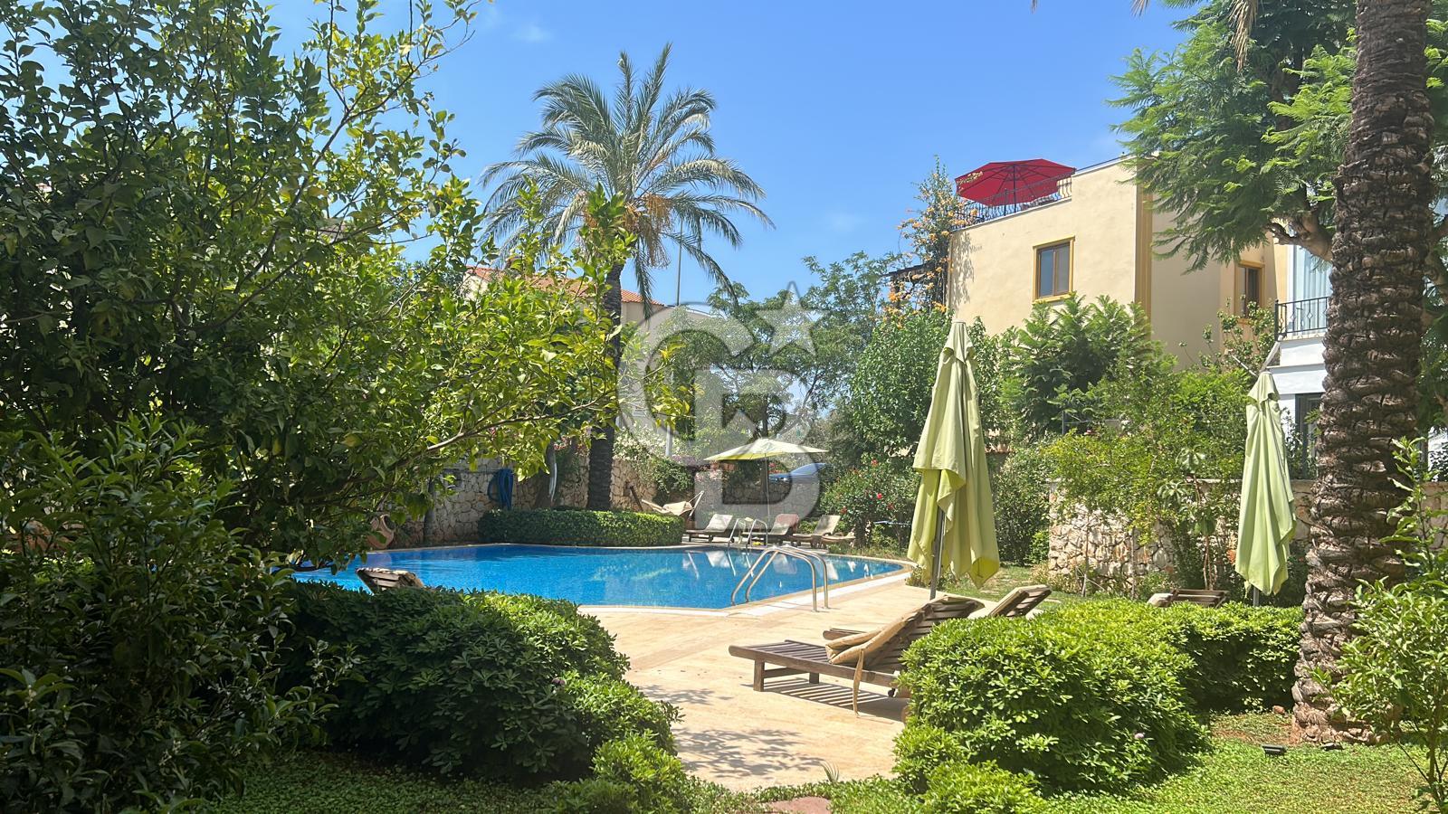 CB Giz'den Kalkan Kalamarda 1+1 ortak havuzlu site icinde daire