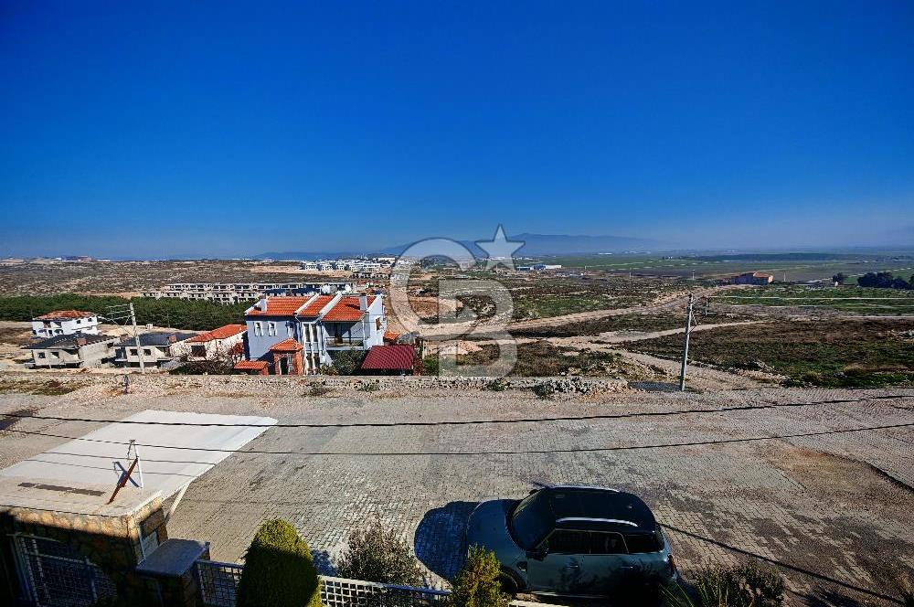 Villakent 1 Dönüm İçinde 210 Mtkr Satılık 4+2 Taş Villa Müstakil