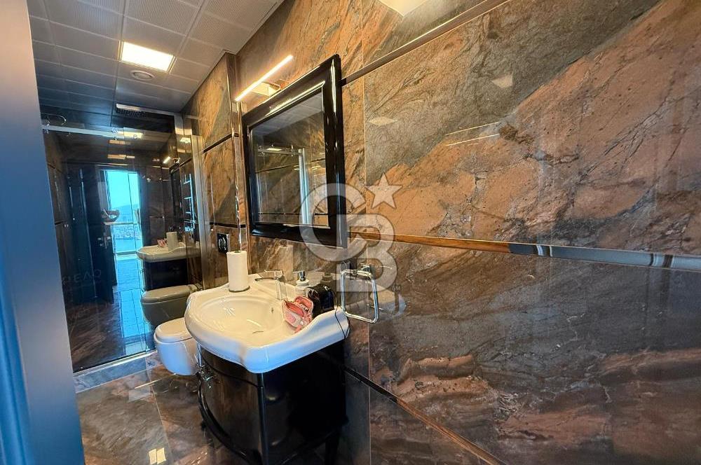 FOLKART TOWERS'DA SATILIK DENİZ MANZARALI 110 M2 OFİS