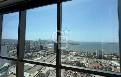 FOLKART TOWERS'DA SATILIK DENİZ MANZARALI 110 M2 OFİS