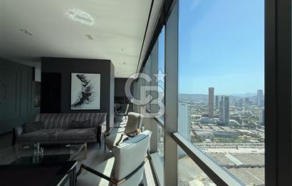 FOLKART TOWERS'DA SATILIK DENİZ MANZARALI 110 M2 OFİS