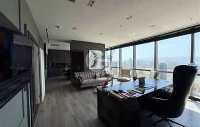 FOLKART TOWERS'DA SATILIK DENİZ MANZARALI 110 M2 OFİS